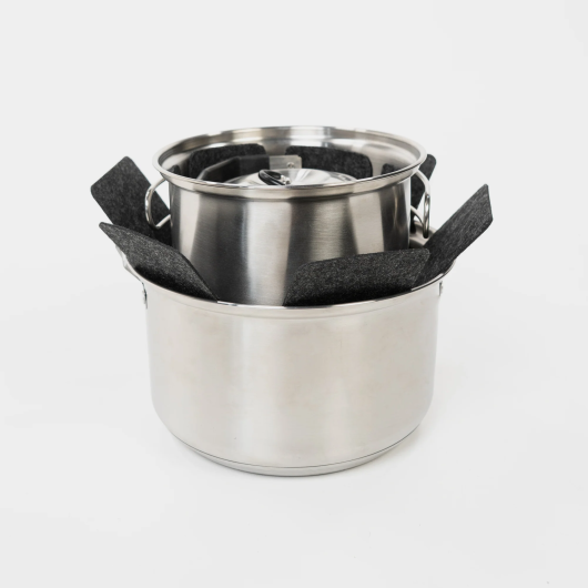 Popote de cuisine nomade Cookware de Boxio | Equipement de cuisine pour van aménagé et camping-car | Casserole