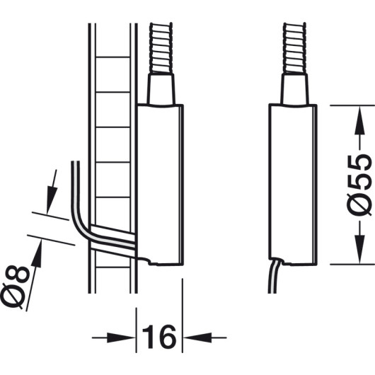 HAFELE Liseuse flexible 12 / 24V