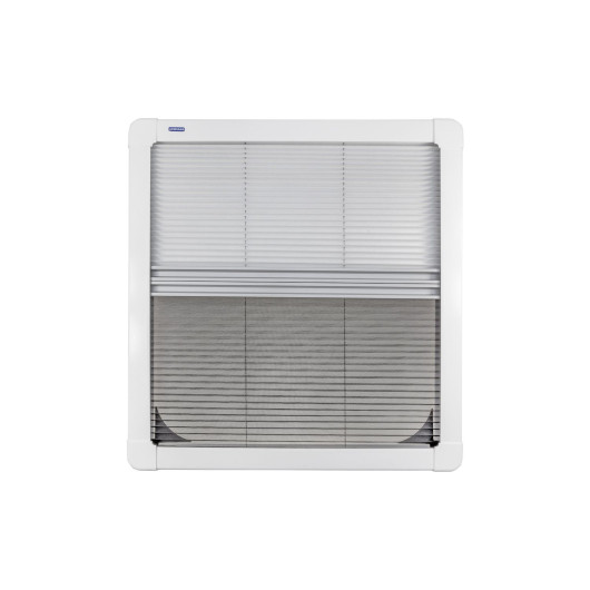 Habillage Pleated Shade Lewmar store-moustiquaire | Occultant-moustiquaire pour panneau de pont | Store et moustiquaire fermé
