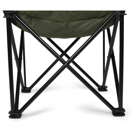 Heritage chaise de camping KAMPA – siège pliant pour camping-car, van et CarLife | vue sur les pieds - coloris vert