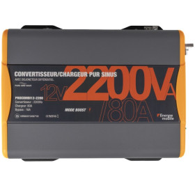 vu haut convertisseur-chargeur PROCOMBI 2200VA
