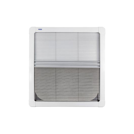 Habillage Pleated Shade Lewmar store-moustiquaire | Occultant-moustiquaire pour panneau de pont | Store et moustiquaire fermé