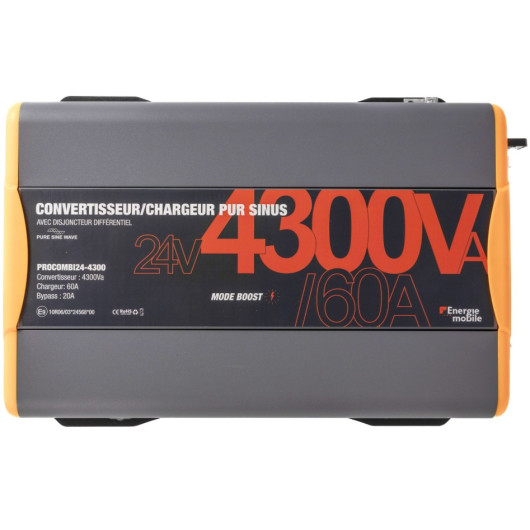 vu haut convertisseur-chargeur PROCOMBI 4300VA