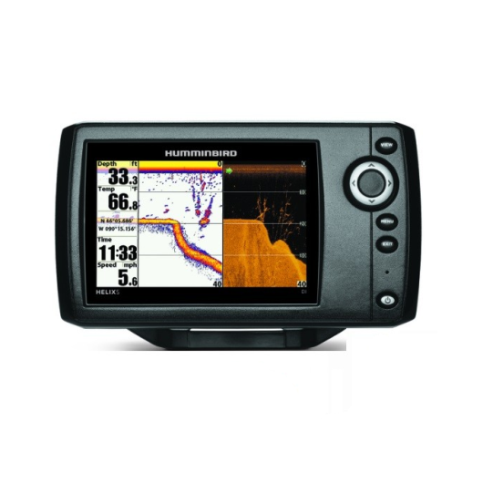 Sondeur Helix 5 G2 en version DI Humminbird avec sonde | Sondeur Ecran Couleurs