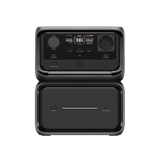 Batterie nomade River 3 Max PLUS ECOFLOW | 858 Wh vue de face