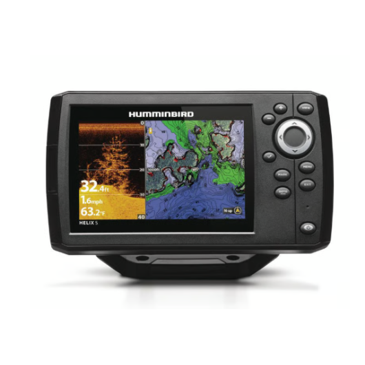 Combiné Helix 5 G3 CHIRP Humminbird version DI avec sonde TA | Combiné sondeur-GPS