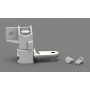 Articulation pied droit FIAMMA F45IL-F65 - Pièce détachée store camping-car