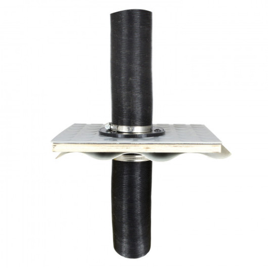 Passe cloison et plancher Ø90 mm AUTOTERM schéma