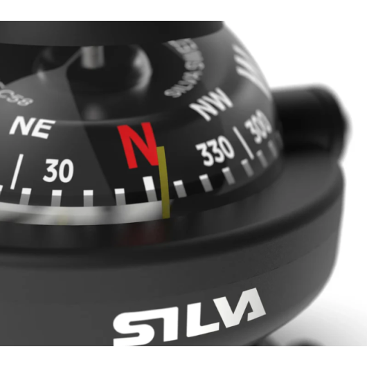 Compas Silva pour bateau Star 58 | Compas sur étrier | Nord
