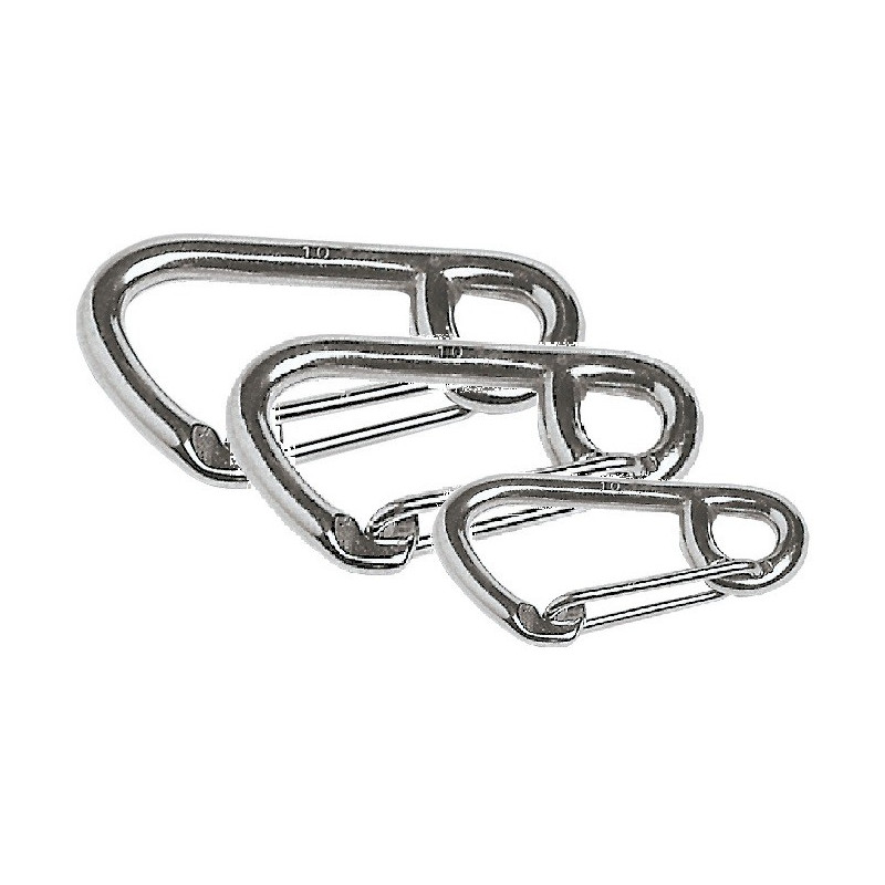 MOUSQUETON DE BATEAU Fermoirs à Homard Serrure à Ressort Pivotante pour EUR 8,99 - FR