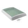 DOMETIC dome seul midiheki style 70/50 (avec entourage blanc)