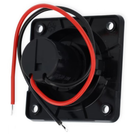 BERKER Prise double USB A et C vu arrière et connexion par câble-1