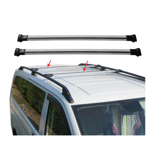 Barres de toit Elegance MB Vito W638 OMAC galerie de toit pour van