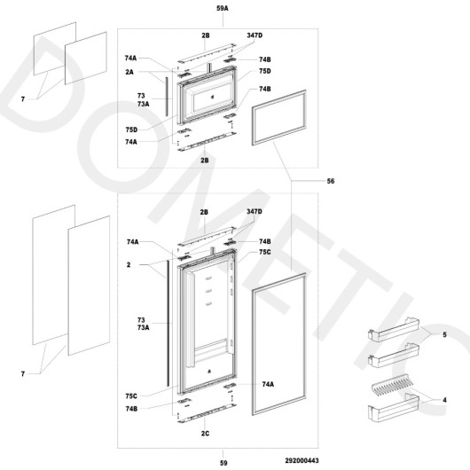 Pièces détachées DOMETIC RMD 10.5T