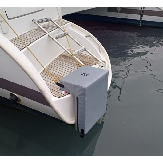 Pare‑battage d’angle en L Outils Océans | sur jupe arrière