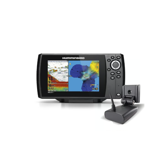 Helix 7 G4 CHIRP Humminbird version XD avec sonde TA + Carte Coastmaster | Combiné Sondeur-GPS