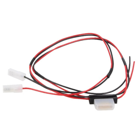 Câble d'Alimentation avec Fusible 5A pour Accessoires Gamme DC - 4CarMedia