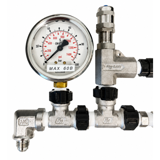 Dessalinisateur 20 L/H modulaire Unitam 12 V | Dessalinisateur, production d'eau douce en bateau | Manomètre haute pression
