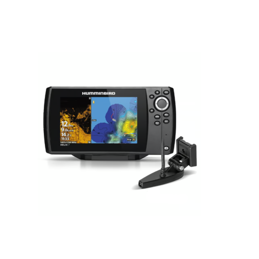 Helix 7 G4 CHIRP Humminbird version MEGA DI avec sonde TA + Carte Coastmaster | Combiné Sondeur-GPS