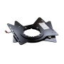 Embase pivotante V3 pour siège avant de Crafter 2 Rib Scopema | H2R Equipements