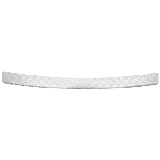Protection seuil de coffre aluminium VW T6 OMAC - accessoire carrosserie fourgon aménagé - gris