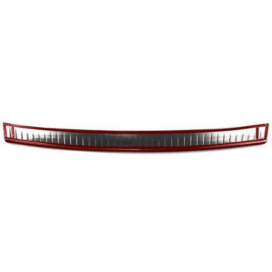 Protection seuil de coffre inox VW T5 2003 à 2015 -  accessoire carrosserie fourgon aménagé - vue de dessous