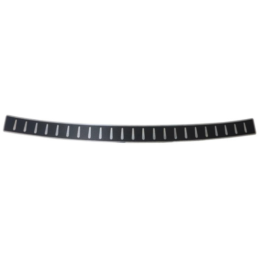 Protection seuil de coffre inox VW T5 2003 à 2015 -  accessoire carrosserie fourgon aménagé - carbone