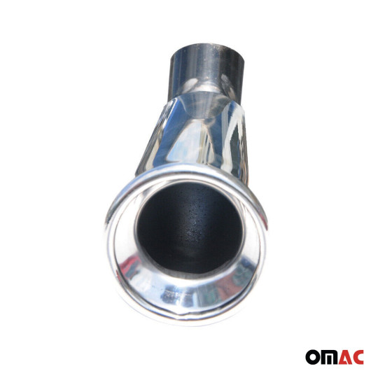 Embout d'échappement Inox VW T5 OMAC - Accessoire carrosserie pour van et fourgon - vue de l'intérieur