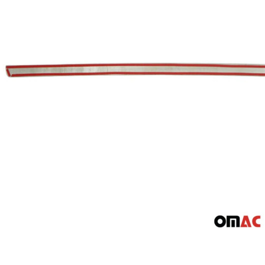 Moulure de hayon inox chromé VW T6 OMAC - Protection van et fourgon aménagé - vue arrière