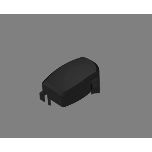 Cache gauche noir Fiamma F43van 270/300 - Embout arrière store van et fourgon aménagé