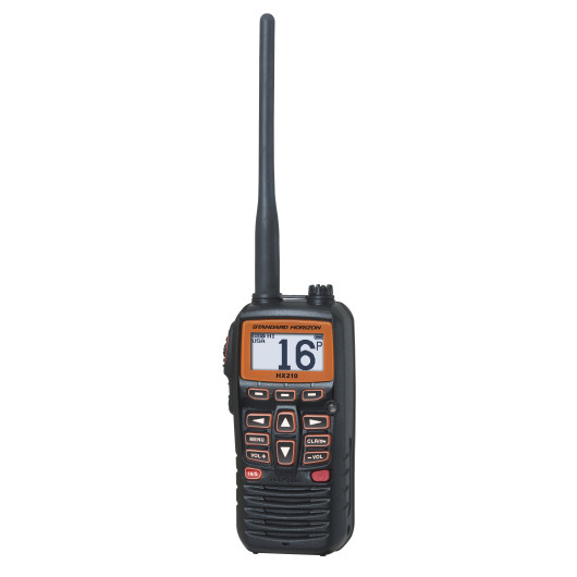 VHF Portable Standard Horizon HX210E Flottante IPX7 | Communication & VHF bateau | Vue de côté droite