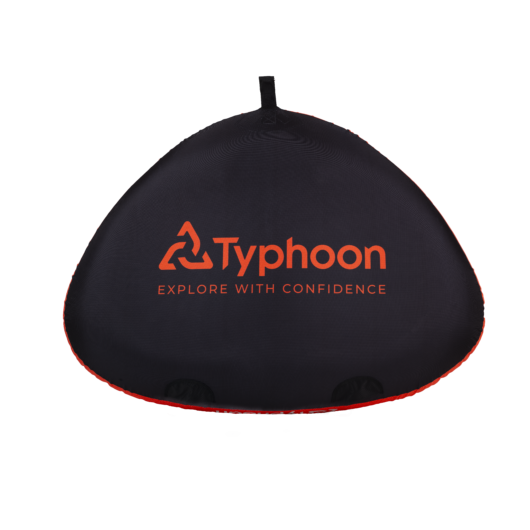 Bouée tractée Surge X Plus 2 places TYPHOON | Fun et sensations à deux | Vue de dessous