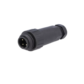 Connecteur Mâle WEIPU 3P 16A étanche WA22 pour câble de ø 8,5 mm | Connecteur DC
