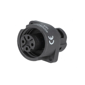 Socle Weipu étanche pour connecteur mâle 3P 16A WA22 | Connecteur DC