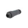 Connecteur mâle Weipu 3P 16A étanche WA22 pour câble de ø 10,5 mm | Connecteur DC