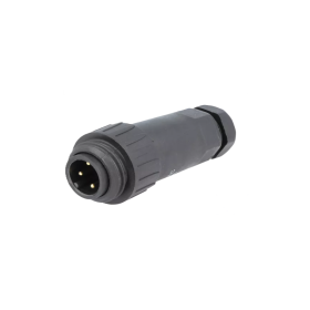 Connecteur mâle Weipu 3P 16A étanche WA22 pour câble de ø 10,5 mm | Connecteur DC