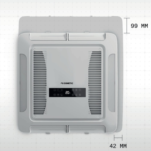 Diffuseur FreshJet FJZ Mini ADB DOMETIC comparaison taille