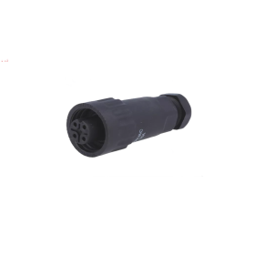 Connecteur 3P 16A étanche WA22 pour câble de ø 6,5 mm | Femelle WEIPU Connecteur Femelle Weipu 3P 16A étanche WA22 pour câble de ø 6,5 mm | Connecteur DC