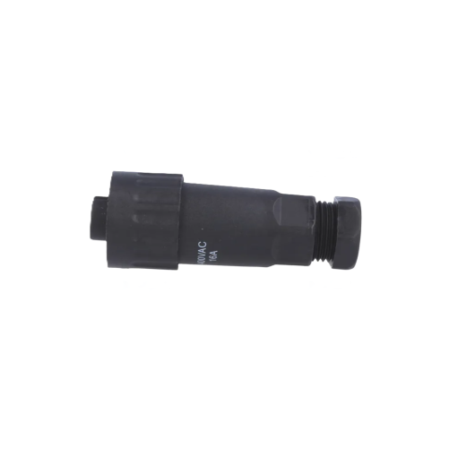 Connecteur femelle Weipu 3P 16A étanche WA22 pour câble de ø 8,5 mm | Connecteur DC | De côté