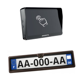 Kit caméra de recul sur plaque d'immatriculation ANTARION