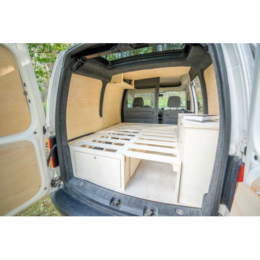 Lit peigne 112 cm B4V2 Simple Vans pour van aménagé ou ludospace | Aménagement van aménagé | structure
