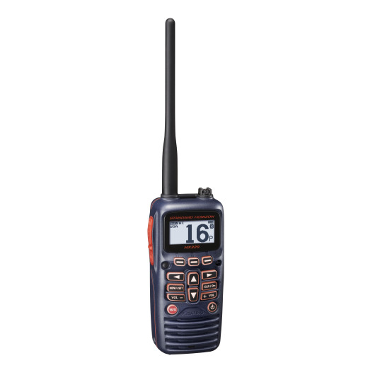 VHF Portable Standard Horizon HX320E | VHF Bluetooth et étanche IPX7 | Vue de côté