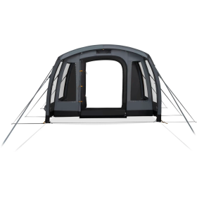 Auvent voiture et van aménagé Traverse Air Low Kampa gonflable | vue de face, façade ouverte