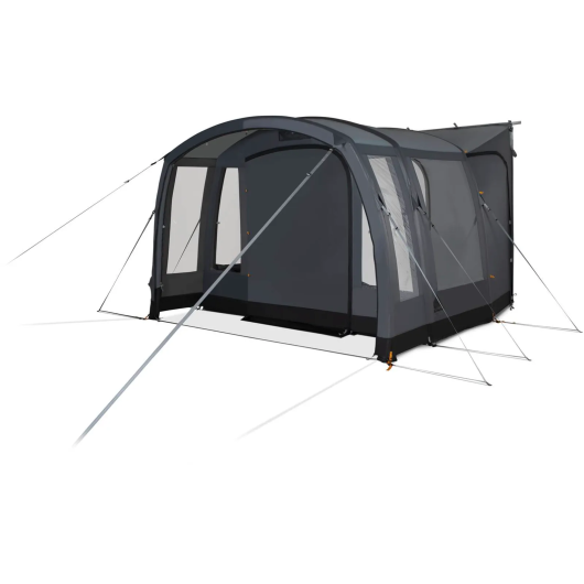Auvent voiture et van aménagé Traverse Air Low Kampa gonflable | vue profil