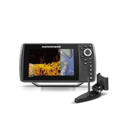 Helix 7 G4N CHIRP Humminbird version MEGA DI avec sonde TA | Combiné Sondeur-GPS