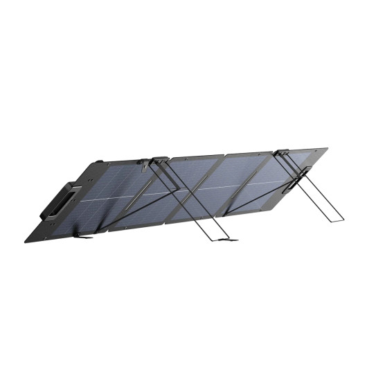 Panneau solaire pliable lightweight 110 W ECOFLOW vue de dos