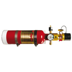 Extincteur horizontal FIREBOY MU | Agent propre, idéal pour salle de machine bateau / camping-car | horizontal