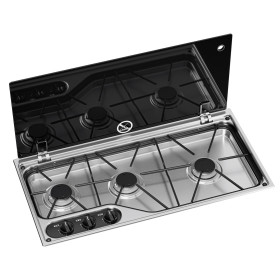 Plan de cuisson 3 feux - couvercle verre - CVH1700G DOMETIC