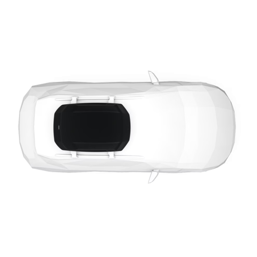 Coffre de toit rigide 300L Force 3 S de Thule | Solution de rangement pour van aménagé et voiture