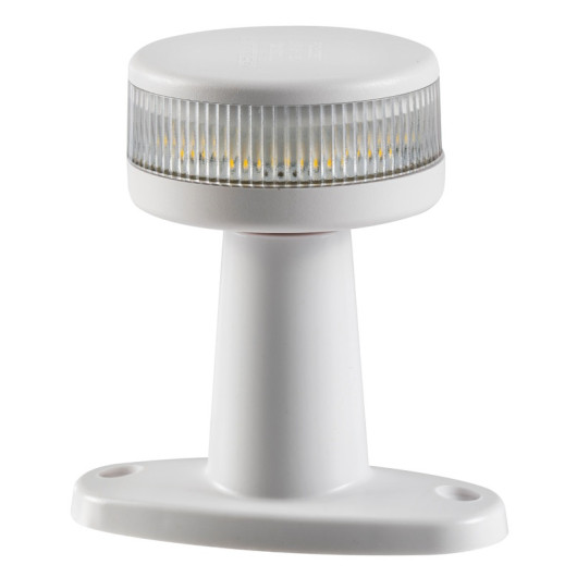 Feu de mouillage 360° Evoled Osculati | Feu de navigation LED pour voilier ou bateau moteur | blanc